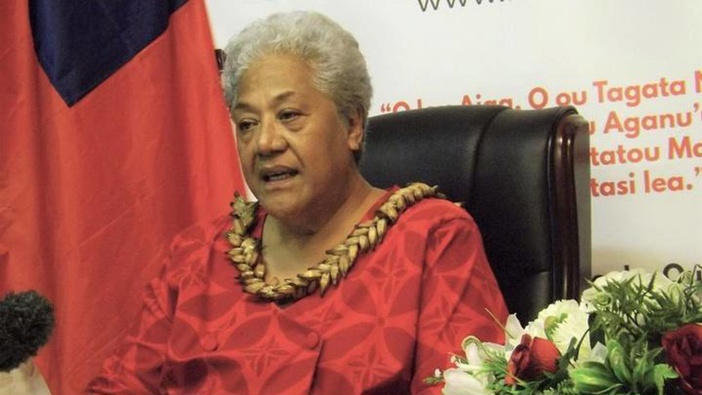 Fiame Naomi Mataafa, leader of the Faatuatua ile Atua Samoa ua Tasi party. (Photo / Tipi Autagavaia, RNZ Pacific)