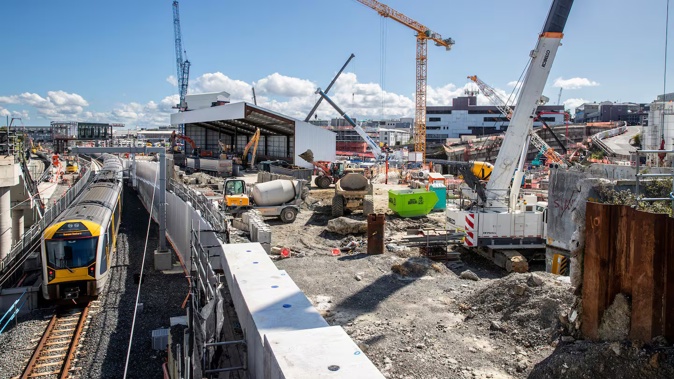Developers will be able to build apartment blocks of at least 15 storeys near key Auckland train stations including Maungawhau/Mount Eden. Photo / Michael Craig