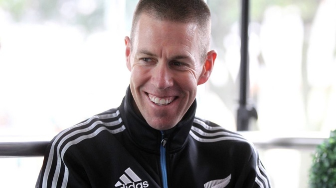 All Blacks Manager Darren Shand.