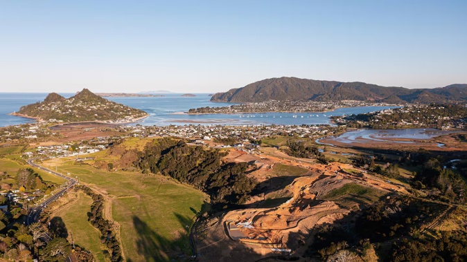 Pepe Ridge overlooks Tairua Harbour.