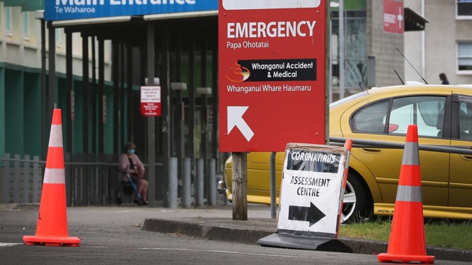 A Covid-19 testing centre at Whanganui Hospital. Photo / Bevan Conley