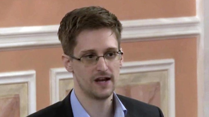 In this image made from video and released by WikiLeaks, former National Security Agency systems analyst Edward Snowden speaks in Moscow in 2013. Photo / AP