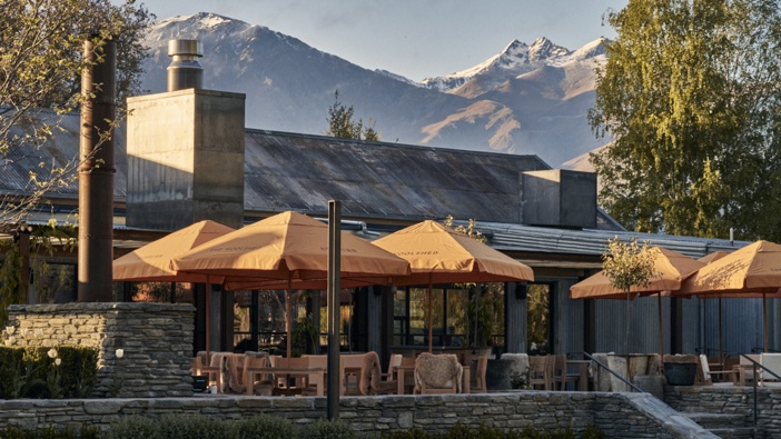 The Ayrburn dining precinct on the former Ayrburn farm near Arrowtown. Photo / File | Supplied