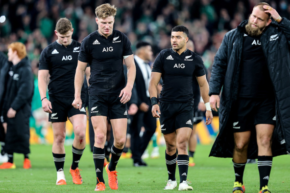 The All Blacks finish their end of year tour in France on Sunday. (Photo / File)
