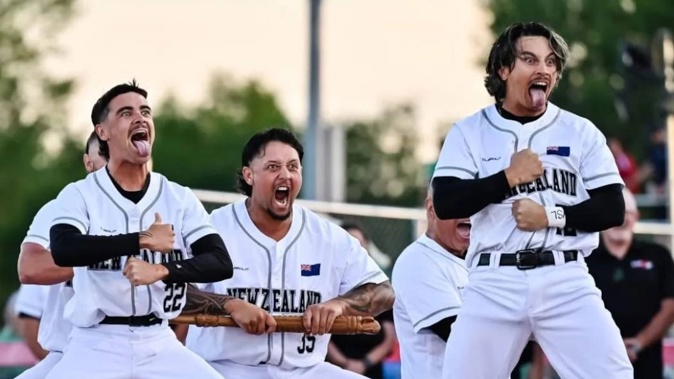 The New Zealand Black Sox. Photo / WBSC