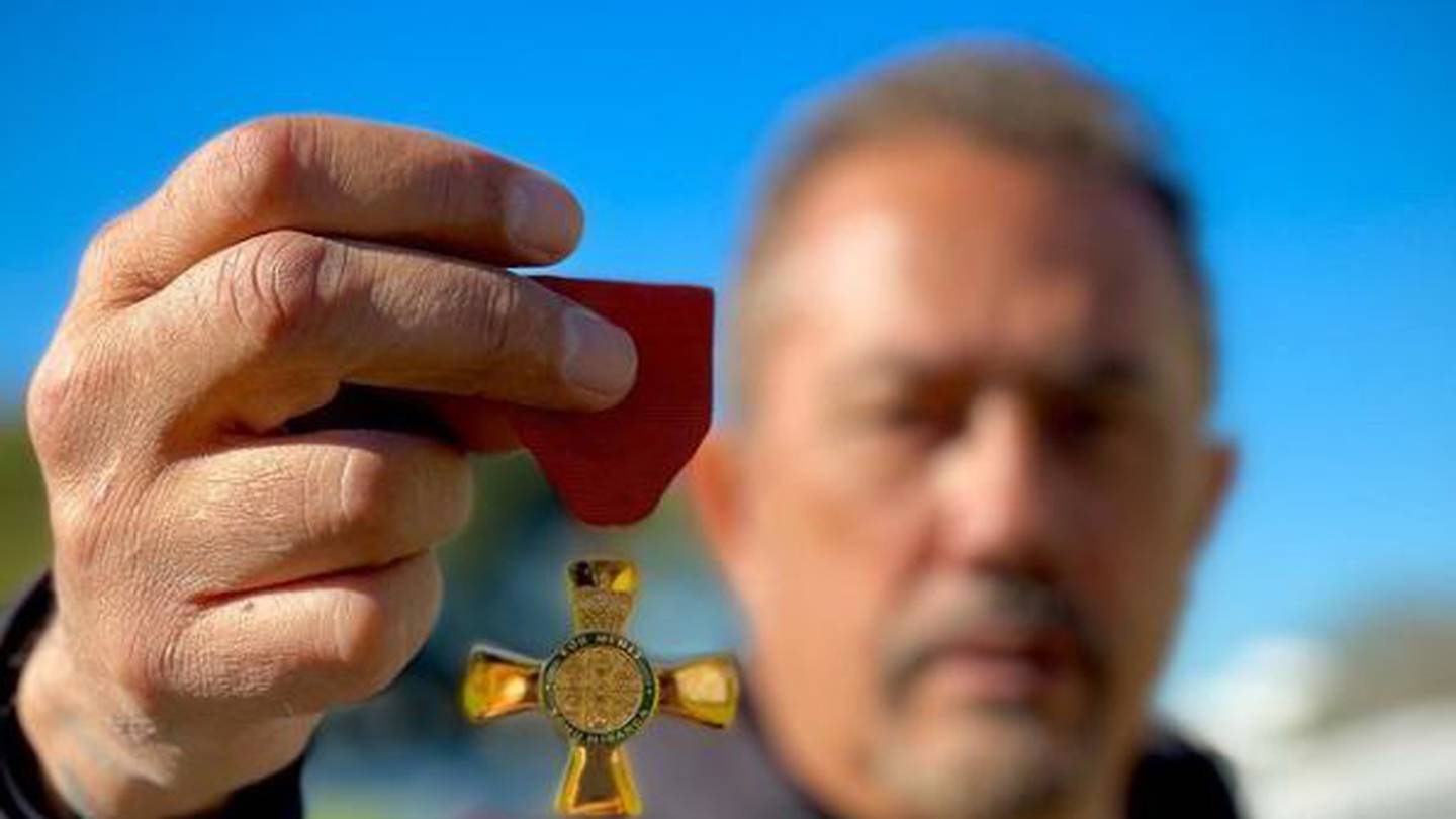Mike King will be handing back his NZ Order of Merit medal due to lack of mental health funding. Photo / Instagram