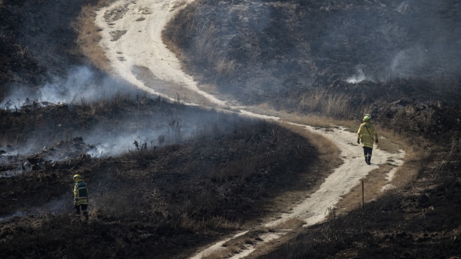 The damage in the Port Hills. Photo / George Heard