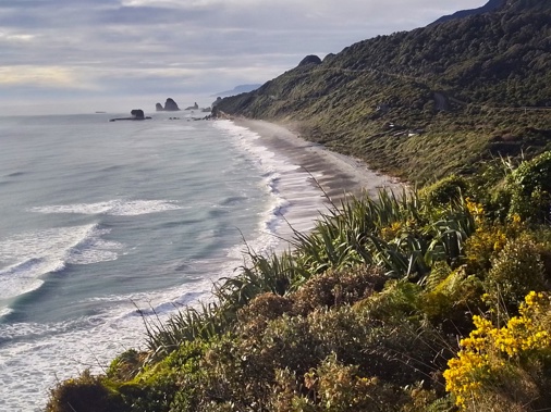 Great Coast Road Lookout. Photo / Mike Yardley