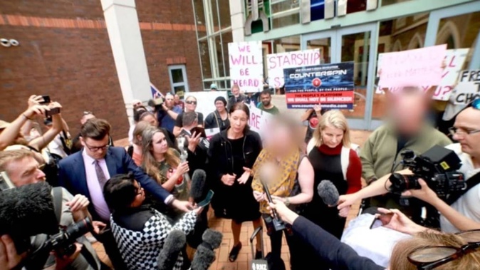 The baby's parents fought the case in the High Court. Photo / RNZ / Mohammad Alafeshat