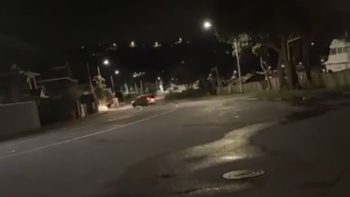 Watch: Speeding car full of teens crashes into Plimmerton property