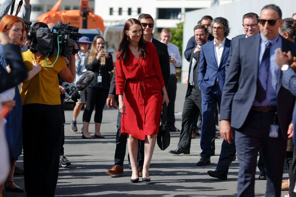 Former Prime Minister Jacinda Ardern is returning to Parliament ahead of her valedictory speech tomorrow. Photo / Getty Images