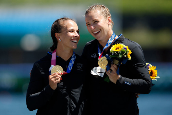 Carrington wins the K2 500 with Caitlin Regal (Photo / Getty)