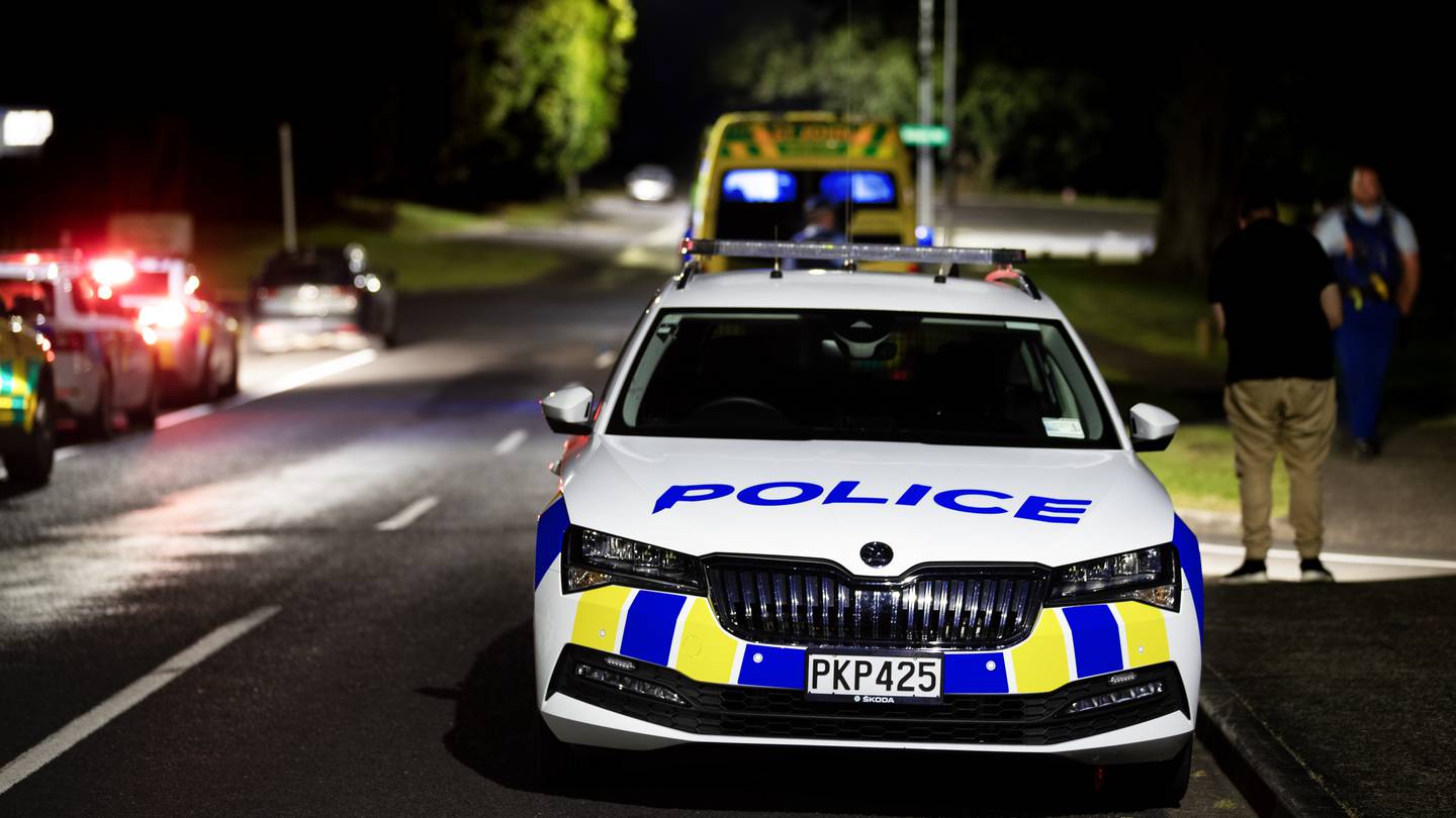 A person was shot at a property on Gibbons Rd, Weymouth in South Auckland on Friday night. Photo / Hayden Woodward