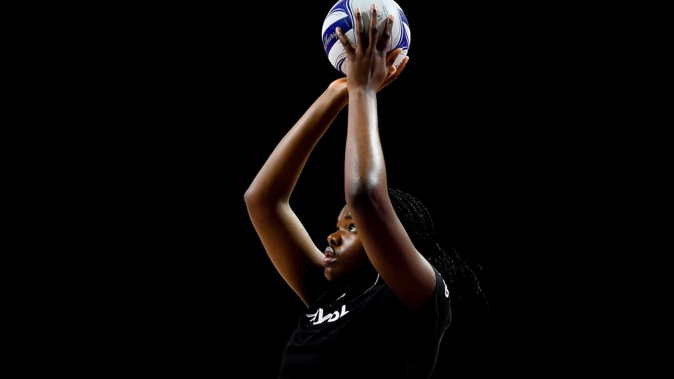 Grace Nweke of the Silver Ferns. Photo / Photosport