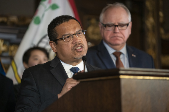 Minnesota Attorney General Keith Ellison. Photo / AP