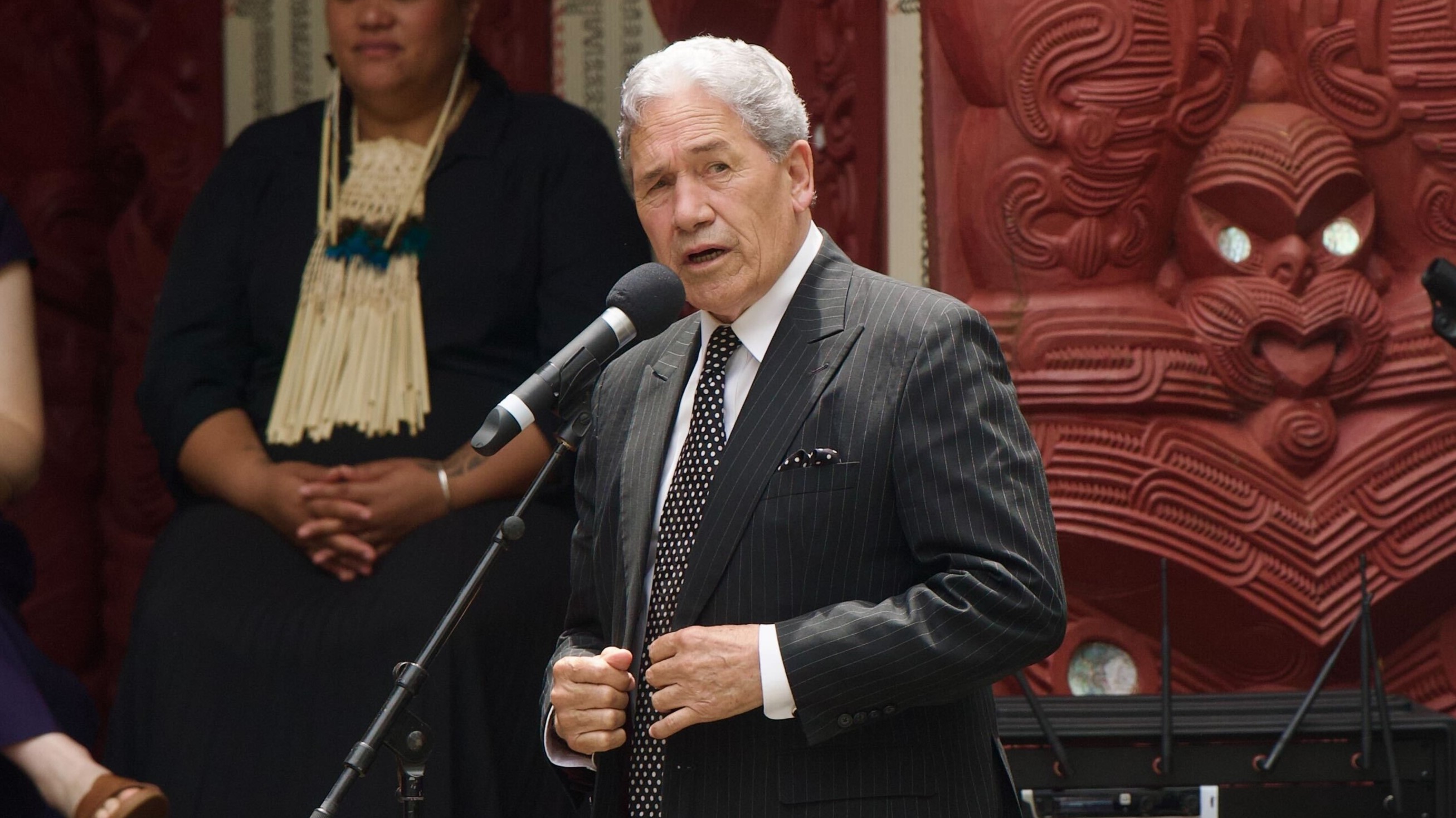 Winston Peters heckled at Waitangi: 'We didn’t come here to be insulted'