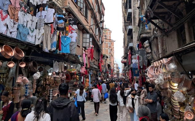 Mike Yardley: On the streets of Kathmandu