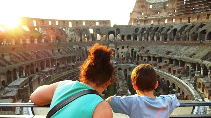 Airbnb is offering a chance for a small number of people to participate in their gladiator experience at the Colosseum in Rome. Photo / Raewyn Rasch