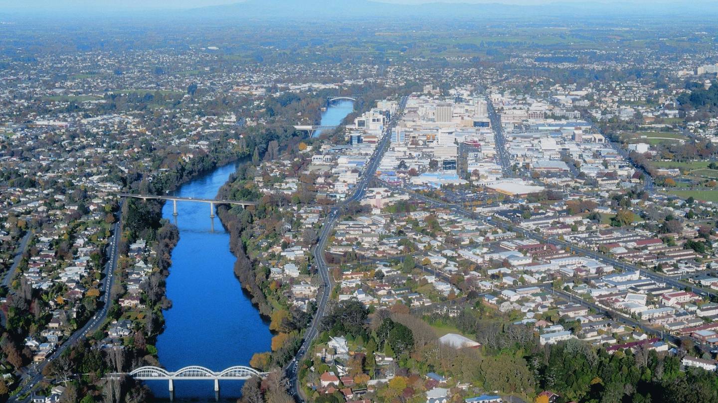 The Waikato-Hamilton area: used in the study of factors driving high house prices. Photo / supplied