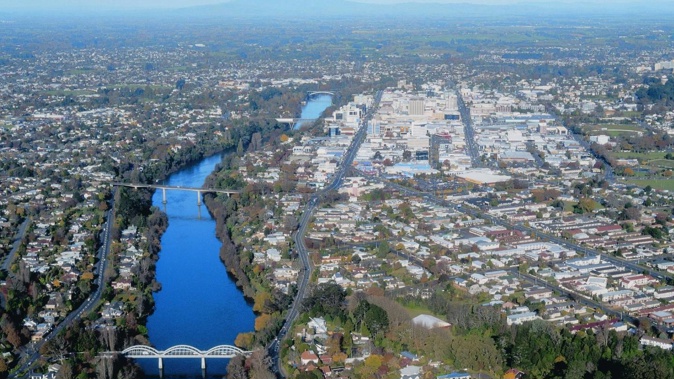 The Waikato-Hamilton area: used in the study of factors driving high house prices. Photo / supplied