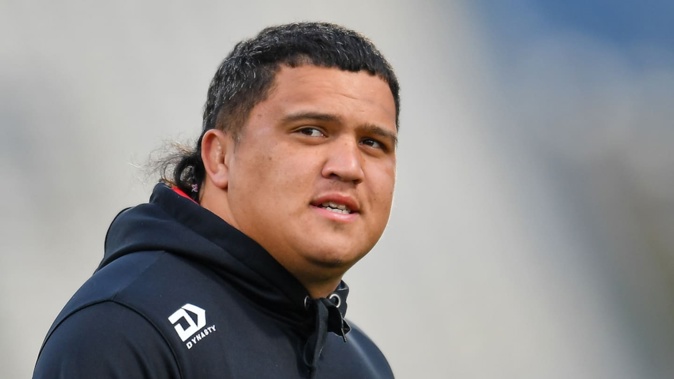 Canterbury, Crusaders and All Blacks prop Tamaiti Williams and his partner Alice Weir are the new parents of a premature baby girl. Photo / Photosport