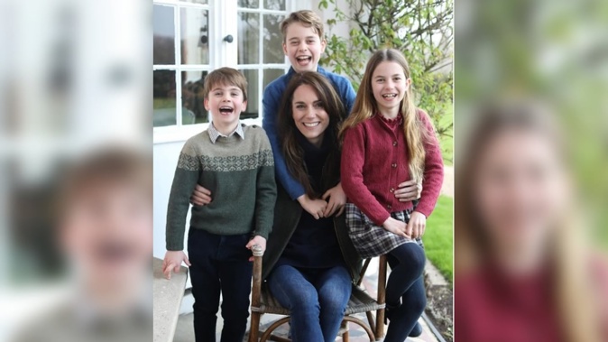 The photo released by Kensington Palace allegedly taken by Prince William.