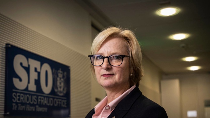 Serious Fraud Office director Julie Read says the department is looking into multiple complex cases of potential fraud. (Photo / Greg Bowker)