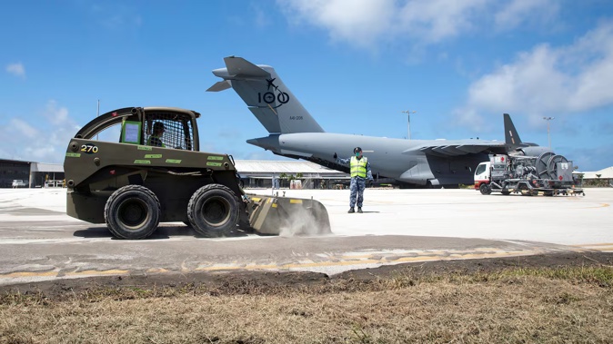 Australian Defence Force has said it is readying flights to assist the departure of travellers trapped in New Caledonia by civil unrest. Photo / Emma Schwenke, Australian Defence Force