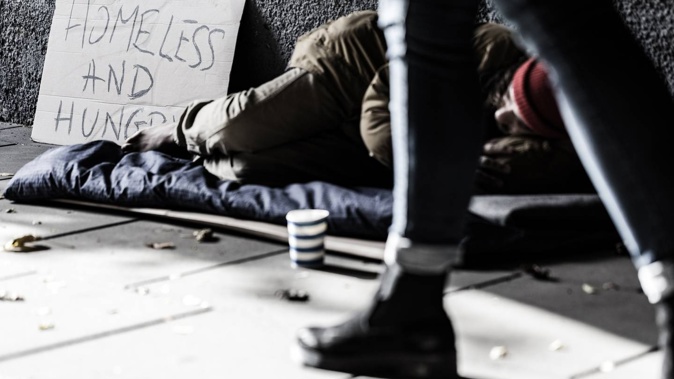 Social services say there are still people in Tauranga who are sleeping rough and homeless. Photo / 123 rf