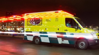 A Wellington man was found dead in his doorway six hours after calling an ambulance 