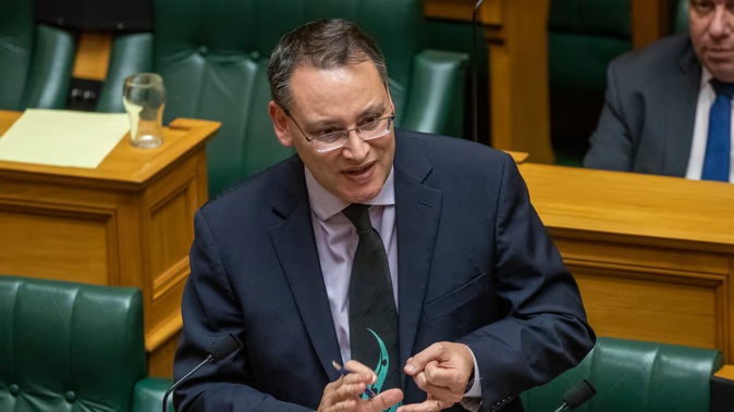 Health Minister Shane Reti says nurses should be able to speak their first language where it was safe to do so. Photo / Mark Mitchell