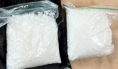 A kilogram of methamphetamine was seized from a Kawakawa property. Photo / NZ Police