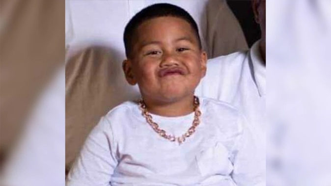 Manurewa schoolboy Kharlo-Rae Pirini-Kiel, 6, who was pulled from under a car and revived by passers-by. Photo / Supplied