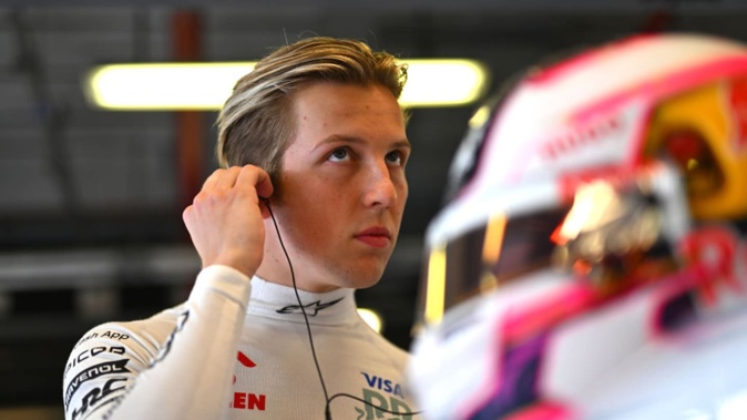Liam Lawson at the Abu Dhabi Grand Prix. Photo / Getty Images