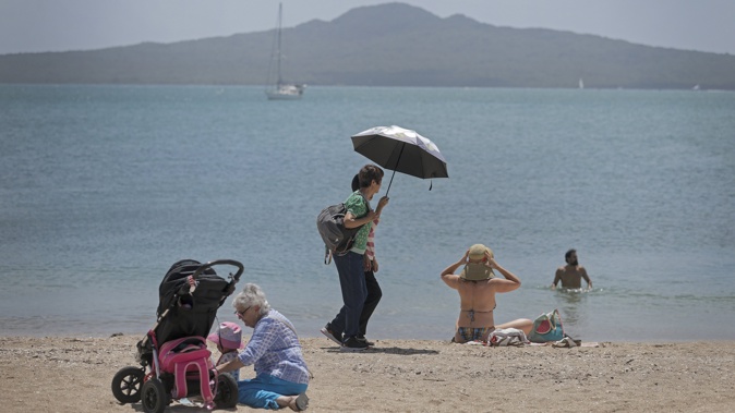 Scorching temperatures are expected today, giving Kiwis a taste of summer.