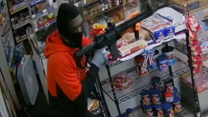 The would-be robbers were armed with high powered weapons.