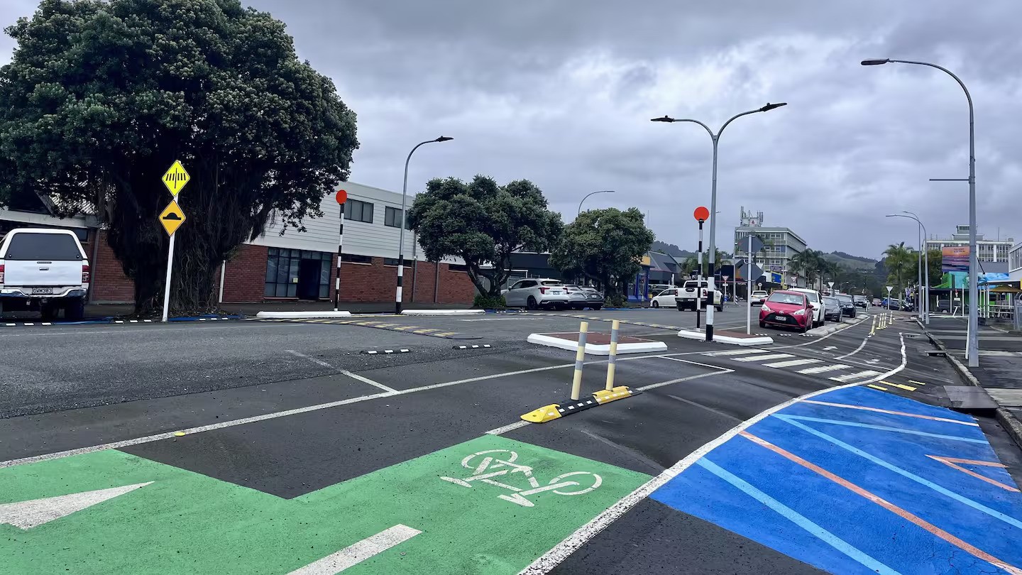 Grey St trial street design rollback under way as Phase 1 completed