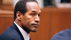OJ Simpson sits at his arraignment in Superior Court in Los Angeles on July 22, 1994. Photo / AP