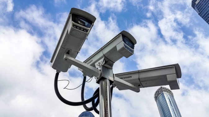 Thousands of Hikvision CCTV cameras are installed in New Zealand. Photo / Wang Gang