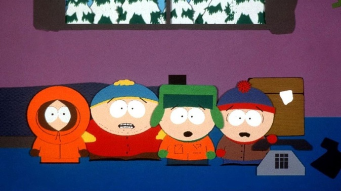 The White House criticised "South Park" after an episode featuring an AI-generated Donald Trump. Photo / Getty Images