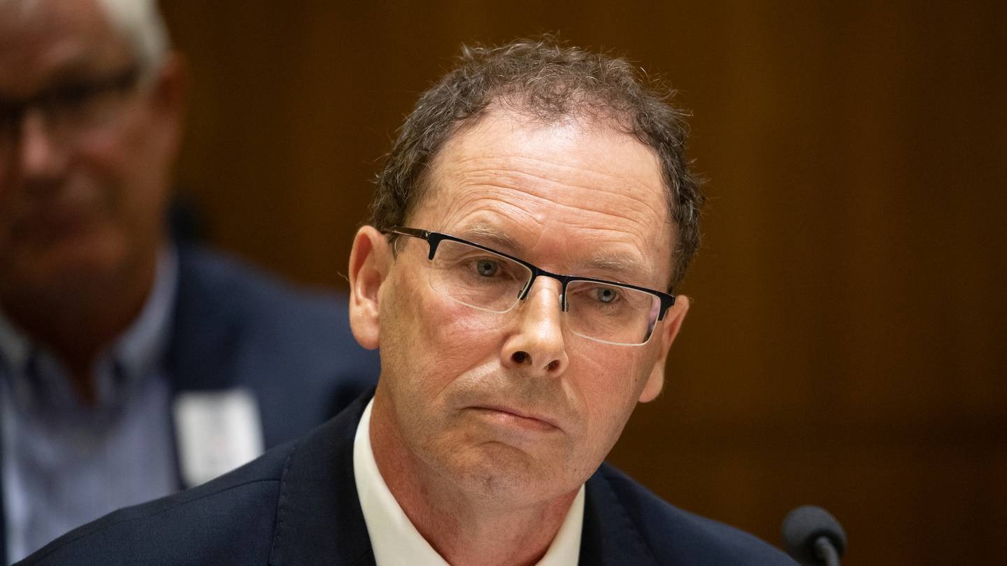 Radio New Zealand chief executive Paul Thompson. Photo / Mark Mitchell