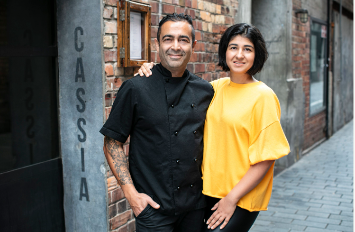 Cassia is owned by restaurateurs Sid and Chand Sahrawat. Photo / Supplied