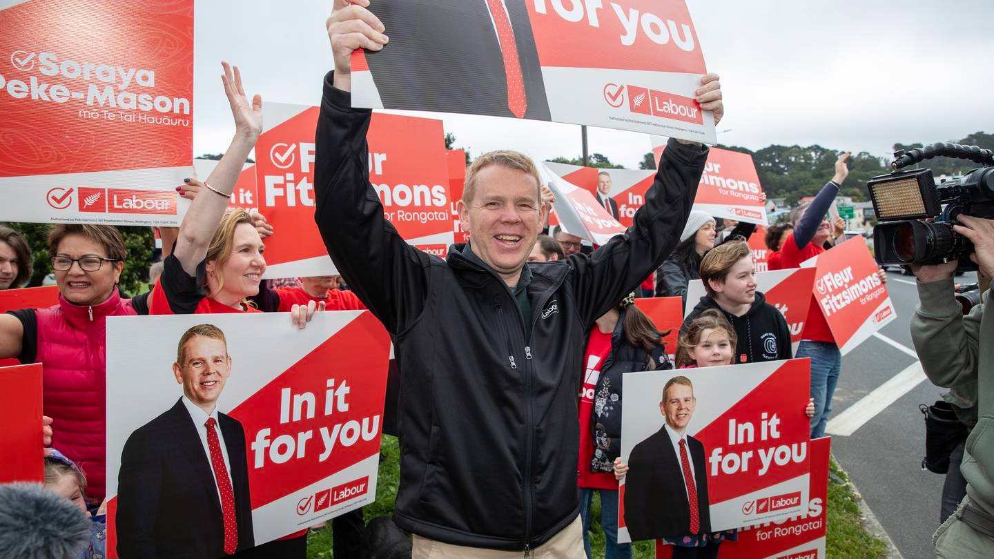 Labour under Chris Hipkins has worked to reduce prison numbers. Photo / Mark Mitchell