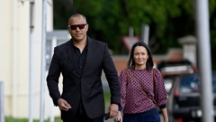 Destiny Church pastor Leon Samuels appeared at the Tauranga District Court on Thursday, where he pleaded guilty to a single charge of breaching Covid-19 restrictions. (Photo / File)