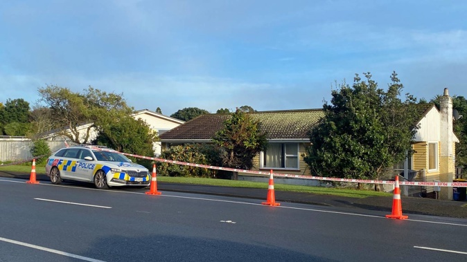 A South Rd property in New Plymouth was identified as an address of interest in the murder investigation. Photo / Tara Shaskey