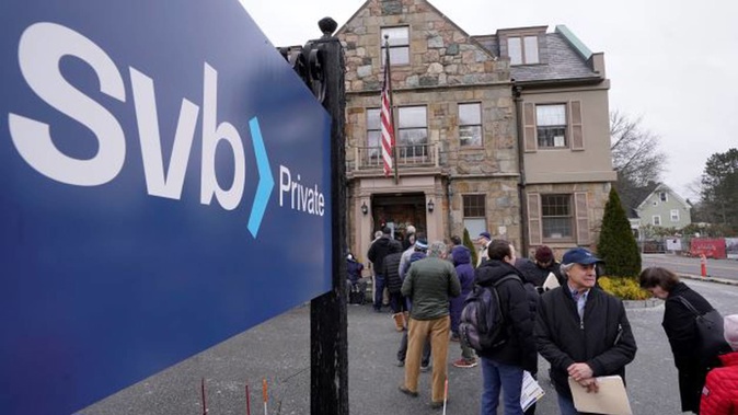 Silicon Valley Bank's parent company SVB Financial Group is filing for Chapter 11 bankruptcy protection. Photo / AP