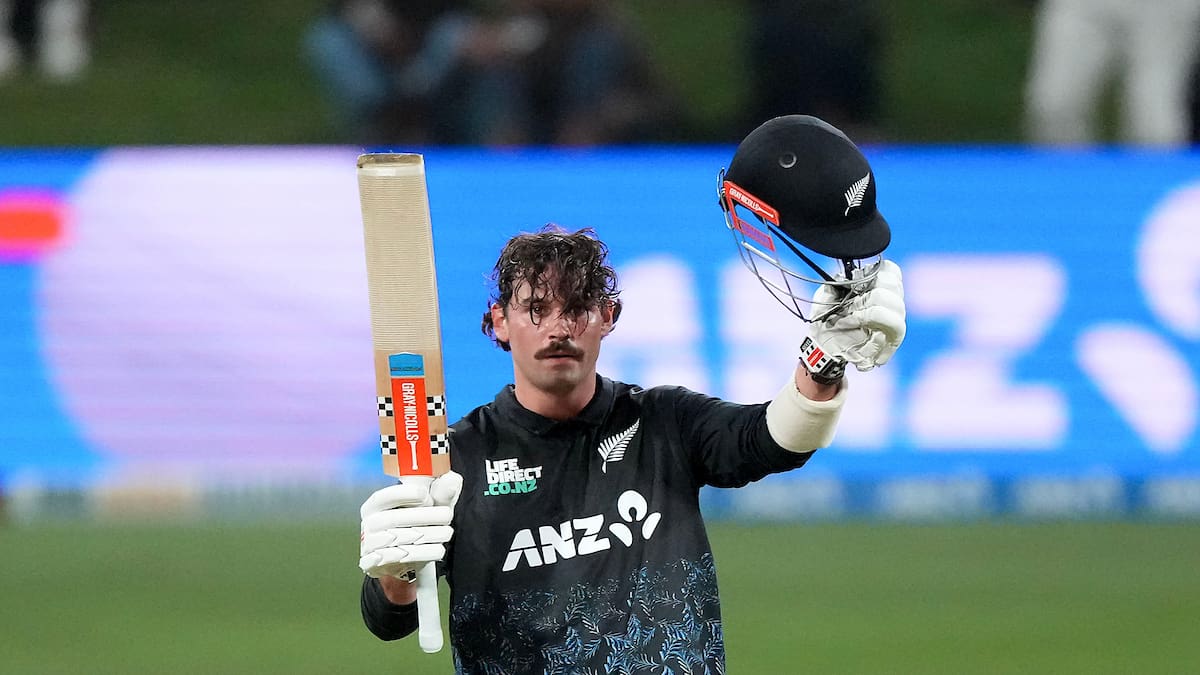 Tim Robinson talks maiden T20I performance