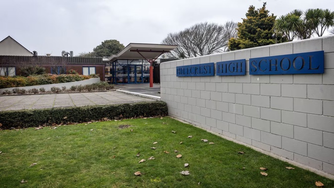 Hillcrest High School in Hamilton refused to take a secondary student, despite Ministry of Education instructions telling school authorities to accept the teen. Photo / Mike Scott