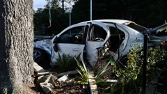 Police had been investigating illegal street racing in Fernside before the car fled the scene and crashed in Rangiora. (Photo / George Heard)