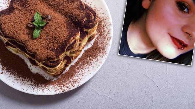 Anna Bellisario died after eating tiramisu.